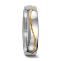 Partnerring 750/18 K Weissgold, 750/18 K Gelbgold-556651
