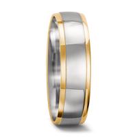 Partnerring 750/18 K Weissgold, 750/18 K Gelbgold-556731