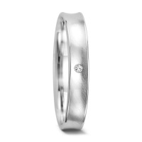Partnerring 750/18 K Weissgold Diamant 0.01 ct, tw-si-556791