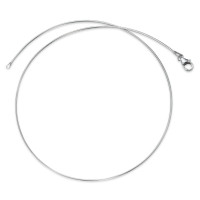 Collier Silber rhodiniert 42 cm Ø1 mm-556904