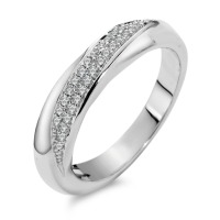 Bague Or blanc 18K Diamant blanc, 0.20 ct, 40 Pierres, brillant, w-si-558049