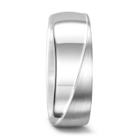 Alliance Or blanc 18K-558448