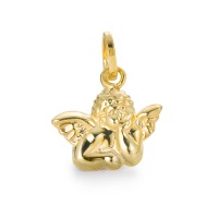 Pendentif Or jaune 18K Ange gardien-560436