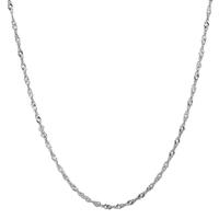 Chaînette Or blanc 9K 42 cm-561199