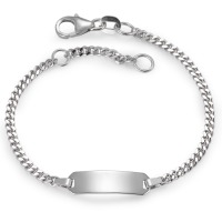 Gravurarmband 750/18 K Weissgold 12-14 cm verstellbar-561272