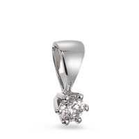 Pendentif Or blanc 18K Diamant 0.10 ct, w-si-563097