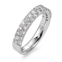 Bague Or blanc 18K Diamant 0.84 ct, 29 Pierres, w-si-563338
