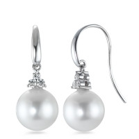 Pendant d'oreilles Or blanc 750/18 ct.-563411