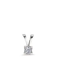 Pendentif Or blanc 18K Diamant 0.15 ct, w-si-563510
