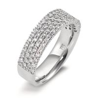 Bague Or blanc 18K Diamant 0.71 ct, 78 Pierres, w-si-563532