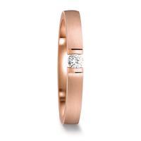Alliance Or rose 14K Diamant blanc, 0.10 ct, w-si-563616