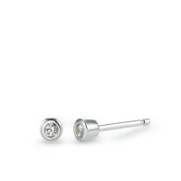Ohrstecker Silber Zirkonia 2 Steine Ø3.5 mm-565274