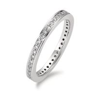 Bague d'éternité Or blanc 18K Diamant blanc, 0.25 ct, 42 Pierres, brillant, w-si-565933
