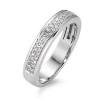 Bague Or blanc 18K Diamant blanc, 0.33 ct, 55 Pierres, brillant, w-si-565940