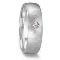 Partnerring 500 Palladium Diamant 0.10 ct, w-si-566855