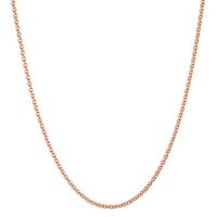 Rundanker-Halskette 750/18 K Rotgold  42 cm Ø1 mm-566890