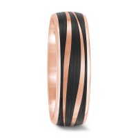Partnerring 585/14 K Rosegold, Carbon-567225