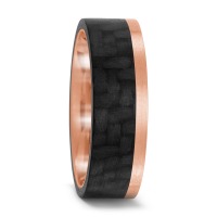 Alliance Or rose 14K, Carbone-567231