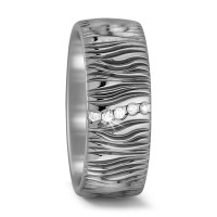 Partnerring Titan Diamant 0.05 ct, 5 Steine, w-si-567645