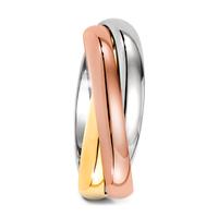 Alliance Or jaune 18K, Or rouge 18K, Or blanc 18K-567835
