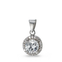 Pendentif Argent Zircone Rhodié-567959