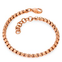 Bracelet Acier inoxydable rosé PVD 18.5-21.5 cm Ø4 mm-568187