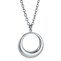 Chaînette avec pendentif Acier inoxydable 60 cm Ø34 mm-568246