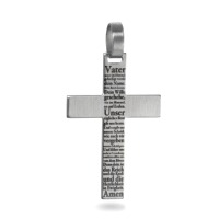 Anhänger Edelstahl Kreuz-568992