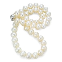Collier Or blanc 14K 45 cm-569384