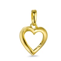 Pendentif Or jaune 9K Coeur Ø10 mm-569471