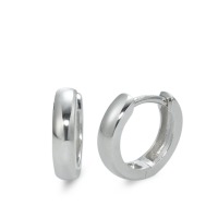 Créoles à charnières Argent Rhodié-569983