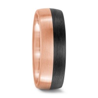 Partnerring 750/18 K Rosegold, Carbon-570473