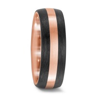 Partnerring 750/18 K Rosegold, Carbon-570475