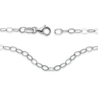 Chaînette Argent Rhodié 42 cm-570628