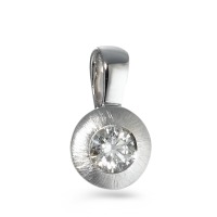 Pendentif Or blanc 18K Diamant 0.20 ct, w-si-570729