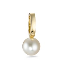 Pendentif Or jaune 18K perle d'eau douce blanc, 8 mm-570775