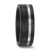 Alliance Palladium 500, Carbone Diamant 0.025 ct, 5 Pierres, w-si-571417