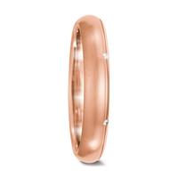 Partnerring 750/18 K Rosegold Diamant weiss, 0.03 ct, 6 Steine, tw-vsi-572664