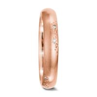 Alliance Or rose 18K Diamant blanc, 0.045 ct, 9 Pierres, tw-vsi-572670