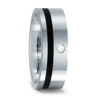 Fingerring Edelstahl Zirkonia-572713