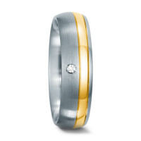 Alliance Acier inoxydable Zircone Plaqué or-572811