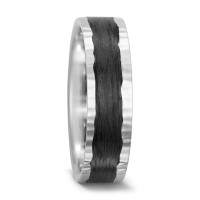 Partnerring 585/14 K Weissgold, Carbon-573072