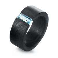 Bague Carbone Topaze bleu-573789