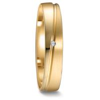 Alliance Or jaune 18K Diamant 0.008 ct, w-si-575611