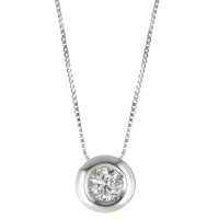 Collier Or blanc 18K Zircone 40-42 cm Ø6.5 mm-577483