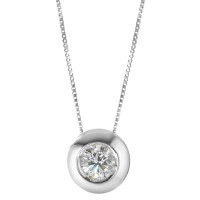 Collier Or blanc 18K Zircone 40-42 cm Ø7.5 mm-577485