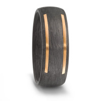 Partnerring 585/14 K Rosegold, Carbon-580739