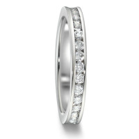 Bague d'éternité Acier inoxydable Zircone-581329