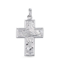 Pendentif Argent Rhodié Croix-582247