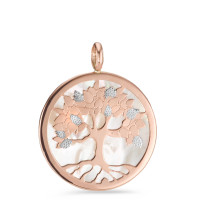 Pendentif Or rouge 9K nacre Arbre de la vie Ø20 mm-582847